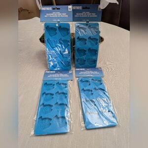 Fortnite Blue Silicone Loot Llama Ice Cube Tray - Pack of 4